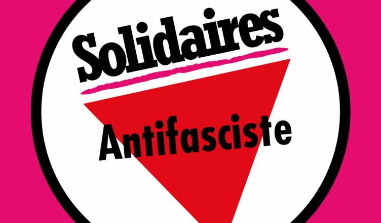 Drapeau solidaires antifasciste